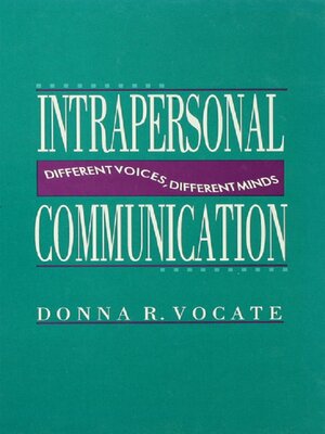 cover image of Intrapersonal Communication